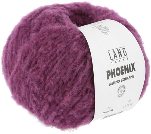 Lang Yarns Phoenix 185 Hot Pink Chante Claire-2