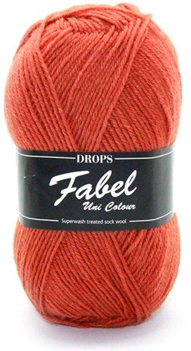 Drops Fabel Uni Colour 110 Rost