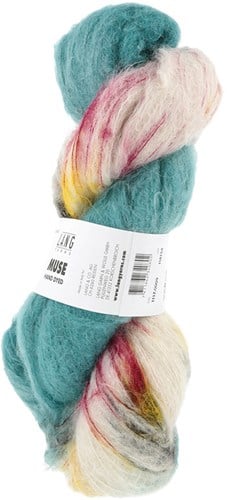 Lang Yarns Muse 009 Türkis Bedruckt-2