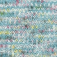 Lang Yarns Muse 0009 turquoise bedrukt