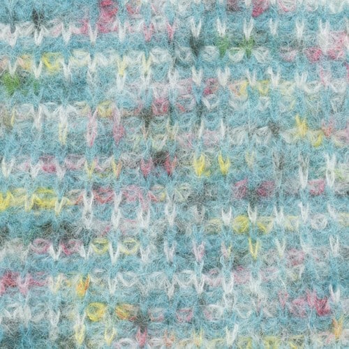 Lang Yarns Muse 0009 turquoise bedrukt