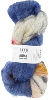 Lang Yarns Muse 011 Blau Bedruckt