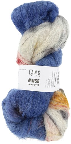 Lang Yarns Muse 011 Blau Bedruckt