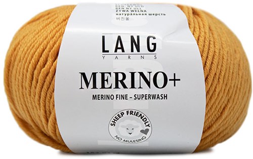 Lang Yarns Merino+ 0111 Ocker