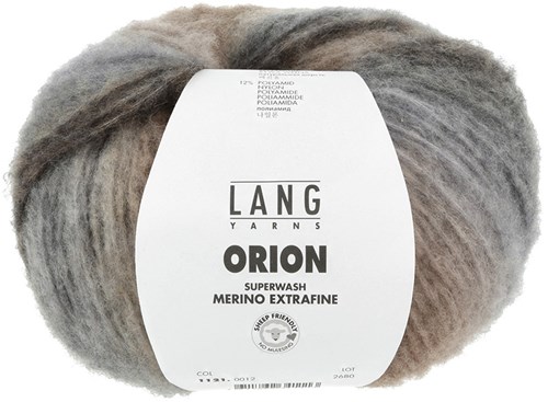 Lang Yarns Orion 012 Grau/Beige