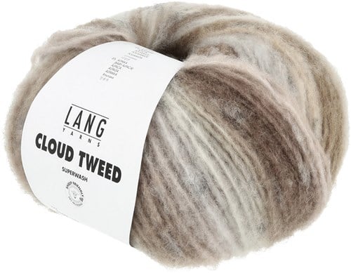 Lang Yarns Cloud Tweed 008 Beige/Camel/Braun-2