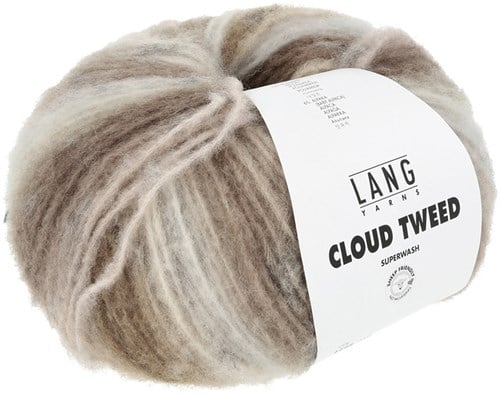 Lang Yarns Cloud Tweed 008 Beige/Camel/Braun-3