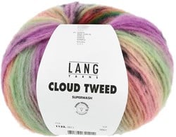 Lang Yarns Cloud Tweed 011 Pink/Grün/Viola
