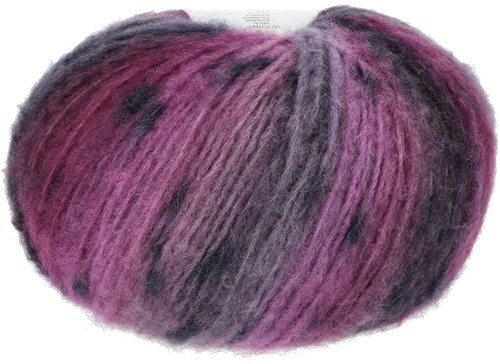 Lang Yarns Cloud Tweed 0012 fuchsia/aubergine/petrol