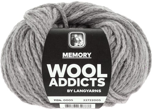Lang Yarns Memory 0005 Grau