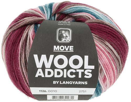 Lang Yarns Move 0010 Pink/Beige/Petrol
