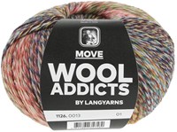 Lang Yarns Move 0013 Grün/Orange/Lila/Braun