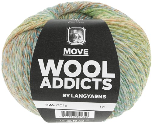 Lang Yarns Move 0016 Dunkelgrün/Olive/Petrol/Braun