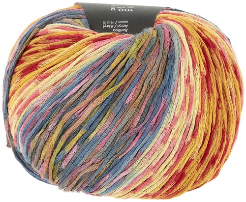Lang Yarns Artsy 003 Rot/Blau/Gelb-2