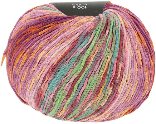 Lang Yarns Artsy 004 Orange/Rosa-2