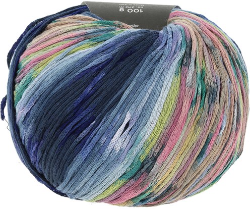 Lang Yarns Artsy 008 Blau/Rosa-2