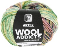 Lang Yarns Artsy 012 Grn/Gelb/Rosa/Petrol