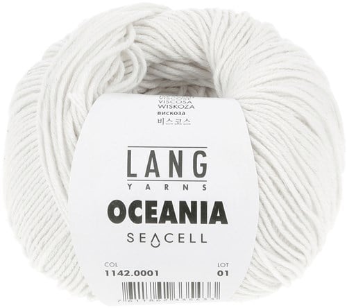 Lang Yarns Oceania 001 Weiss