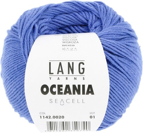 Lang Yarns Oceania 020 Himmelblau