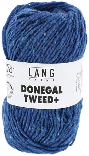 Lang Yarns Donegal Tweed+ 006 Royal Blau