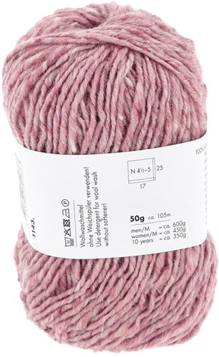 Lang Yarns Donegal Tweed+ 009 Rosa-3