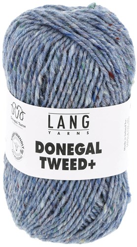 Lang Yarns Donegal Tweed+ 020 Hellblau