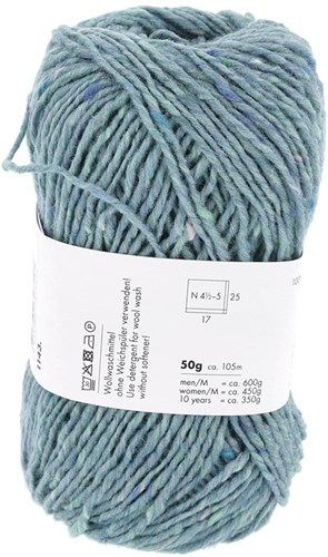 Lang Yarns Donegal Tweed + 0073 reseda