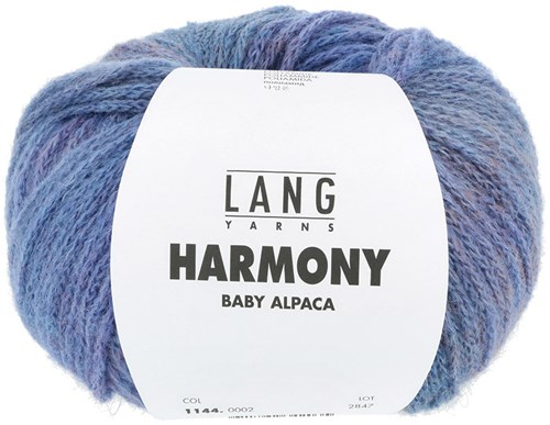 Lang Yarns Harmony 002 Blau/Viola