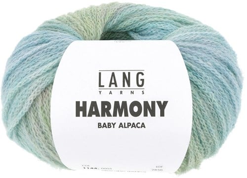Lang Yarns Harmony 005 Mint/Hellblau