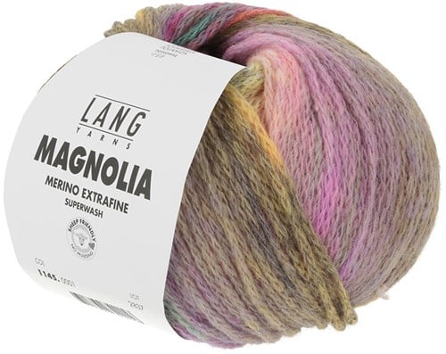 Lang Yarns Magnolia 001 Ocker/Grau/Fuchsia-2