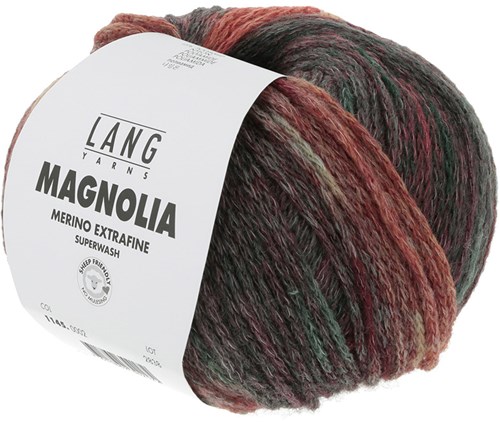 Lang Yarns Magnolia 002 Orange/Rot/Grau-2