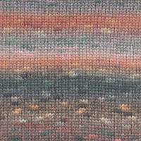 Lang Yarns Magnolia 0002 oranje/rood/grijs