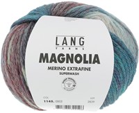 Lang Yarns Magnolia 003 Türkis/Rot/Grün