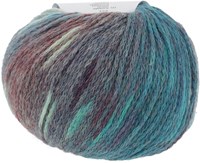 Lang Yarns Magnolia 0003 turkoois/rood/groen