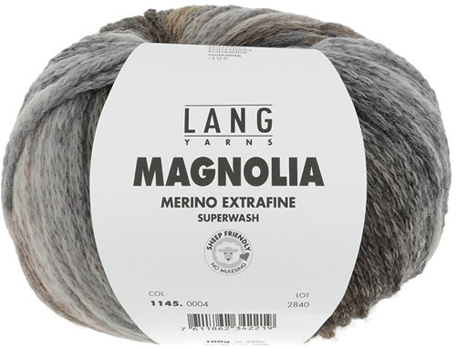 Lang Yarns Magnolia 004 Braun/Beige/Grau