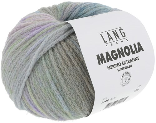Lang Yarns Magnolia 007 Blau/Beige/Lila-3