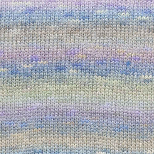Lang Yarns Magnolia 0007 blauw/beige/lila