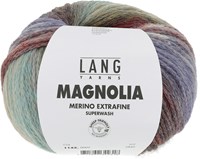 Lang Yarns Magnolia 009 Aubergine/Ocker/Rot