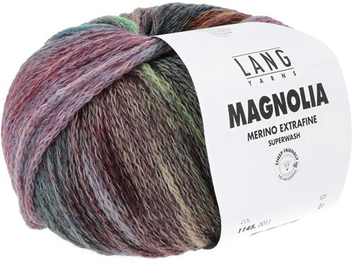 Lang Yarns Magnolia 0011 Violett/Orange/Türkis-2