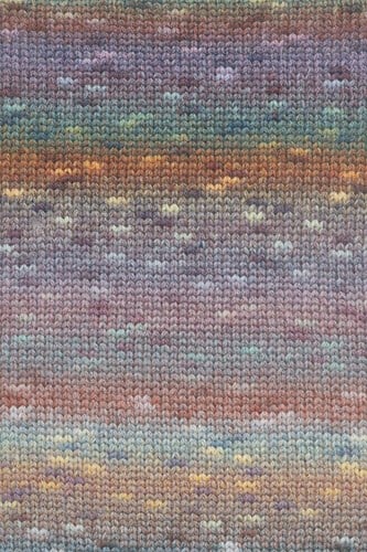 Lang Yarns Magnolia 0011 Violett/Orange/Türkis-3