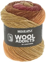 Lang Yarns Move 6-Fach 002 Burgundy/Brass/Orange