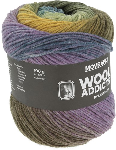 Lang Yarns Move 6-Fach 0003 Lilac/Petrol/Olive-2