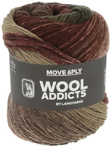 Lang Yarns Move 6-Fach 006 Brown/Camel/Chestnut