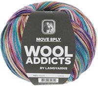 Lang Yarns Move 8-Fach 005 Purple/Turquoise/Offwhite