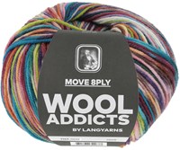 Lang Yarns Move 8-Fach 0006 Orange/Turquoise/Red