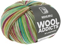 Lang Yarns Move 8-Fach 0008 Grün/Rosa/Türkis-2
