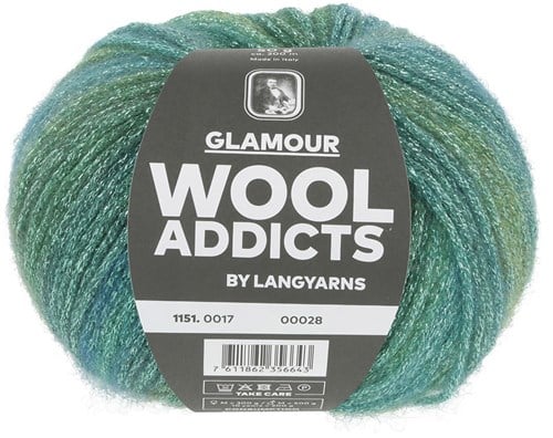 Lang Yarns Glamour 0017 Grün