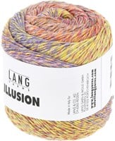 Lang Yarns Illusion 0001 Rosa/Gelb/Lila/Orange-2