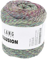 Lang Yarns Illusion 0003 Fuchsia/Grn/Blau-2
