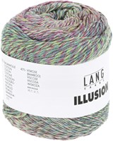 Lang Yarns Illusion 0003 Fuchsia/Grn/Blau-3